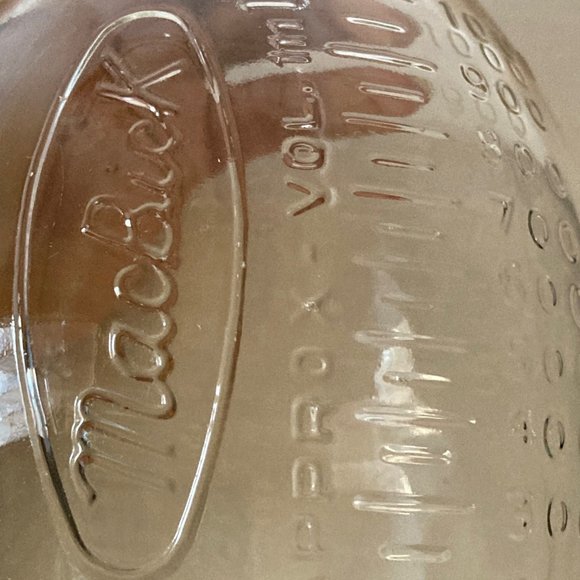 Vintage glass apothecary measure - Picture 5 of 6